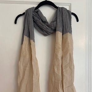 J.Crew Linen/Cotton Scarf
